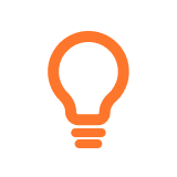 رمز المصباح الكهربائي