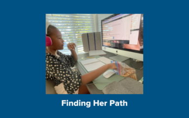 العثور على طريقها